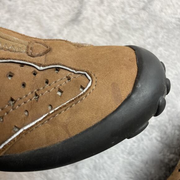 Clarks Privo Tequini Shoes Womens 9M Brown Suede Perforated Hook Loop Driving - Picture 10 of 10